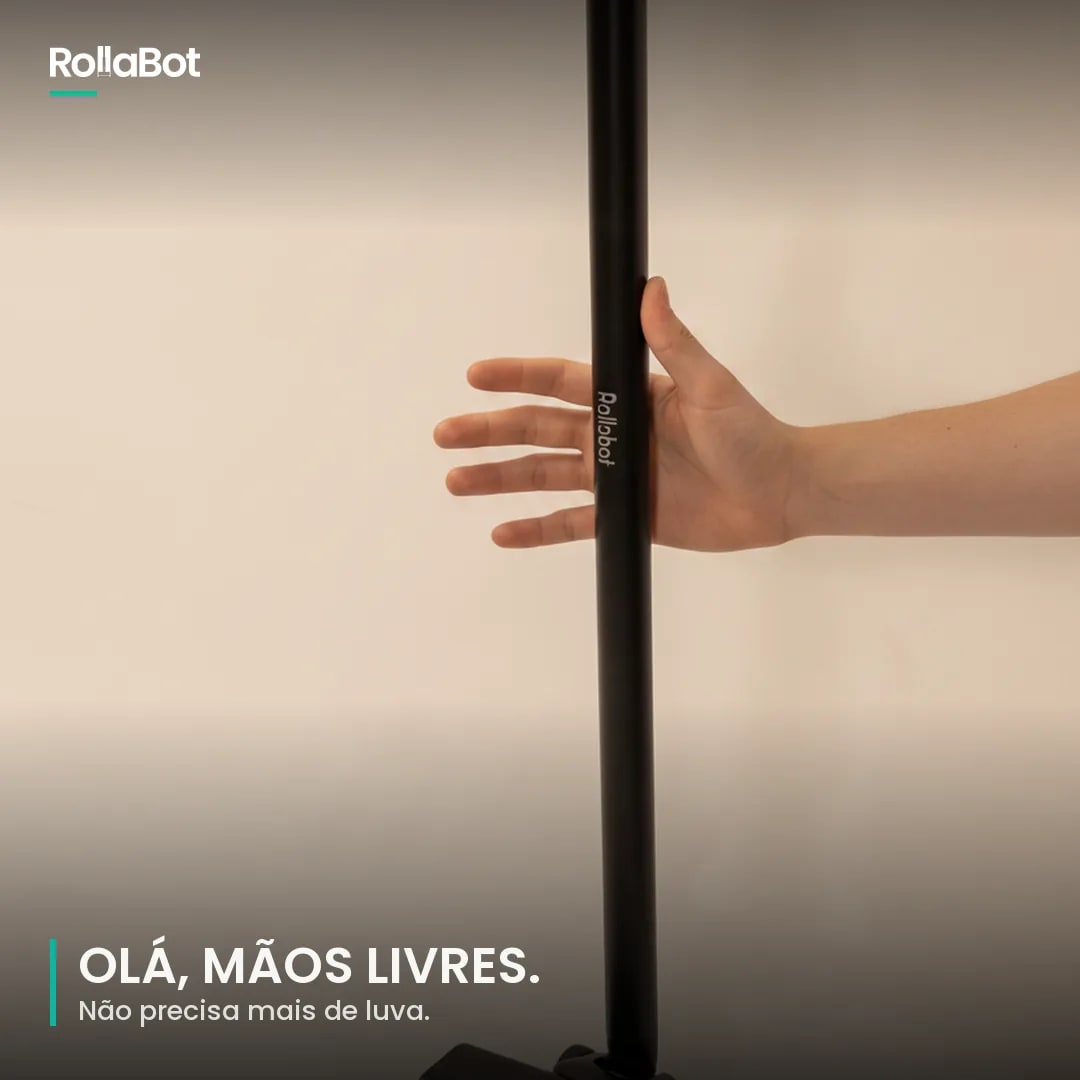 Olá, mãos livres. Não precisa mais de luva.